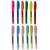 Kit 12 Marca Texto (6 Neon + 6 pastel) Masterprint.
