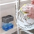 Dispensador Para Detergente Dispenser Sabão 2x1 Detergente Suporte Porta Bucha Esponja Limpeza Sabão Limpa Cozinha Casa Louça Dosador.