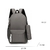 Mochila Escolar Grande Unissex Com Estojo Infantil MING. - buy online