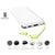 Carregador Portatil Pineng 5000mah com adaptador iPhone,V8 - minex