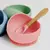 Bowl em Silicone com Ventosa Rosa e Azul na internet