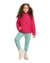 JAQUETA PUFFER INFANTIL MENINA KELY KETY -ROSA