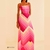 VESTIDO LONGO LISTRA CORAÇÃO