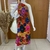 VESTIDO MIDI JARDIM RETRO - comprar online