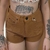 SHORT SARJA BOX A FIO LIKE LEATHER