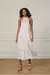 Vestido Like Linen Detalhe Em Crochet