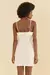 Vestido curto pala decote - comprar online