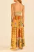 VESTIDO CROPPED LENCO NOSSO SELO AMARELO - comprar online
