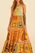 VESTIDO CROPPED LENCO NOSSO SELO AMARELO
