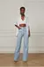 Calça jeans boot 70s light blue