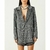 BLAZER OVERSIZED COM BRILHO GRAFITE