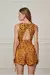 Top malha est pois dourado - comprar online
