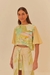 T-shirt cropped fim de tarde