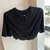 Blusa cropped detalhe na cintura na internet