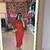 VESTIDO MIDI RETILINEA ARARITAS