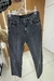 Calca jeans black low rise logo