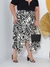 SAIA ENVELOPE PLUS SIZE | ESTAMPADA PRETA - comprar online