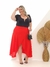 SAIA ENVELOPE PLUS SIZE | | VERMELHA