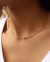 Gargantilha Aro Nózinho Banhada a Ouro 18k – Design Minimalista com Toque de Estilo | Maresea Semijóias