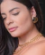 Brinco Gota Lisa Banhado a Ouro 18k – Simplicidade e Elegância | Maresea Semijóias - comprar online