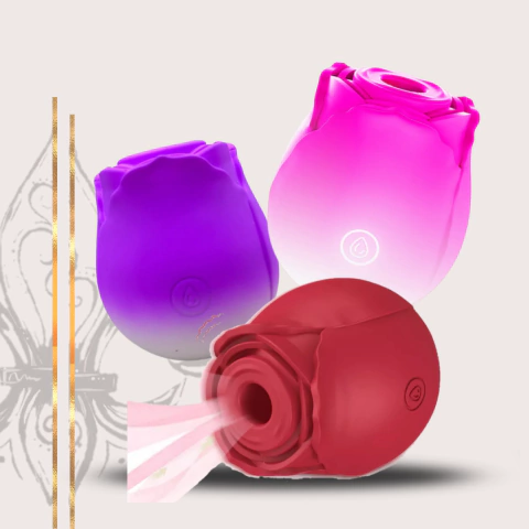 VIBROAMOR ROSA SUCÇÃO - 10 MODOS