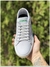 Lacoste carnaby elastic (branco/verde) - DROOPY_SHOEES  