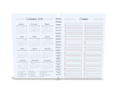 Agenda Católica 2025 São Miguel Feminina - Doce Sonho Ateliê