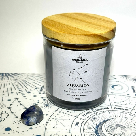 Vela aromática | Aquário | 160g