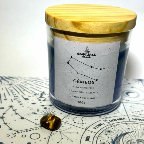Vela aromática | Gêmeos | 160g