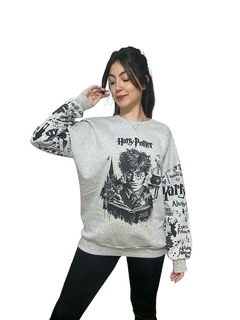 BUZO OVER ( mangas estampadas) HARRY POTTER - comprar online