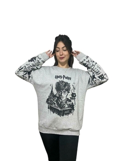BUZO OVER ( mangas estampadas) HARRY POTTER
