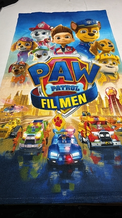 TOALLON PAW PATROL FIL MEN