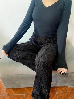 PANTALON POLAR NEGRO