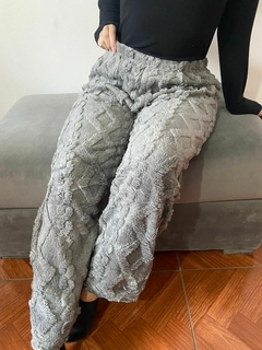 PANTALON POLAR GRIS