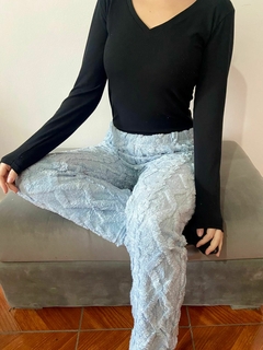 PANTALON POLAR CELESTE