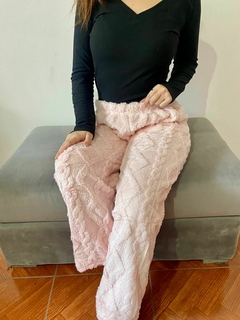 PANTALON POLAR ROSA CLARO - comprar online