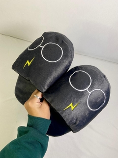 PANTUFLON HARRY POTTER (gris)