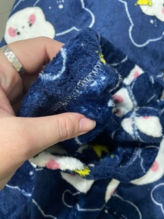 PIJAMA POLAR OSO REY AZUL - comprar online