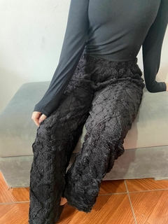 PANTALON POLAR NEGRO - comprar online