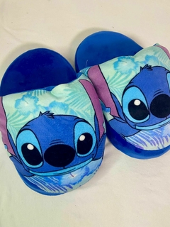 PANTUFLON STITCH ACQUA - comprar online