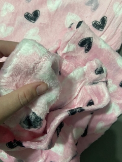 PIJAMA POLAR LOVE PINK - comprar online