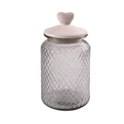 FRASCO TAPA CERAMICA CORAZON 2LT