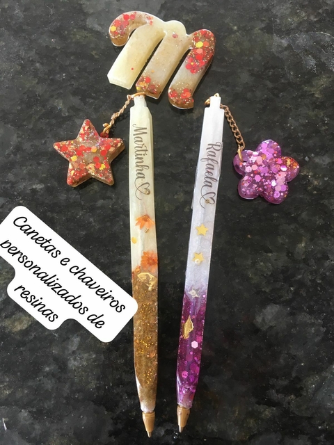 caneta personalizadas de Resina epox