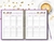 Agenda Semanal BTS - Paradiso Creaciones