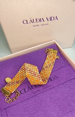 Pulseira Miyuki Terracota - loja online