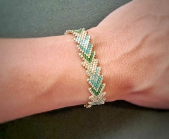 Pulseira Miyuki Escama 4 - loja online