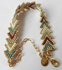 Pulseira Miyuki Escama - comprar online