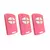 Controle Remoto Alarme Portão 433 AGL Rosa - kit 3 controles - comprar online