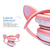 Imagem do Fone Bluetooth Orelha De Gatinho Gato 5.0 Com Led Headphone