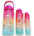 Kit 3 Garrafa De Água 2L 900ml 300ml Com Adesivos na internet